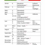 Jahreskalender der “ i pazzi alfisti “ für 2023